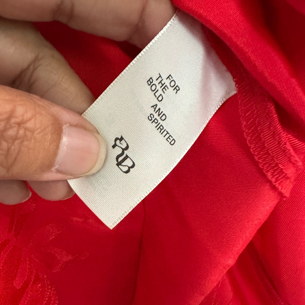 Rat & Boa Red Mini Dress - Picture 7 of 12
